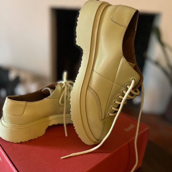 Camper Walden Derby - Green-Beige - Women's Size 38 (8 US) - Picture 4 of 6